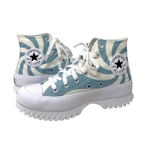 Converse Ctas Lugged 2.0 Shoes Skate Canvas Blue Candy Women Casual A10021C - Picture 6 of 10